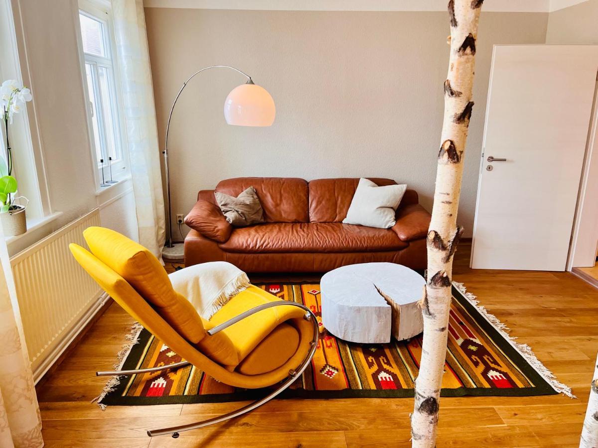 Kuschelige Helle Ferienwohnung Gotha Buitenkant foto