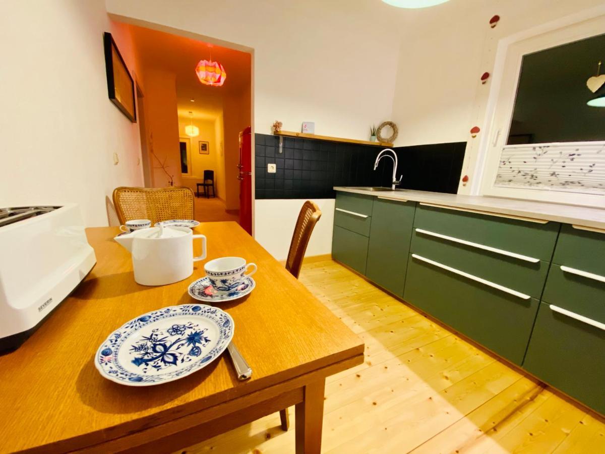 Kuschelige Helle Ferienwohnung Gotha Buitenkant foto