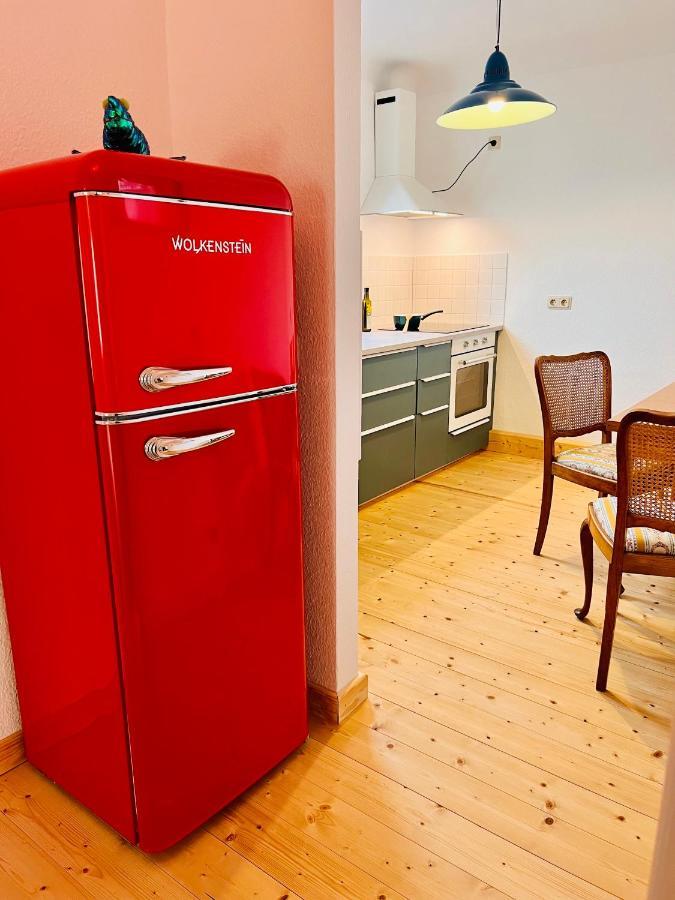 Kuschelige Helle Ferienwohnung Gotha Buitenkant foto