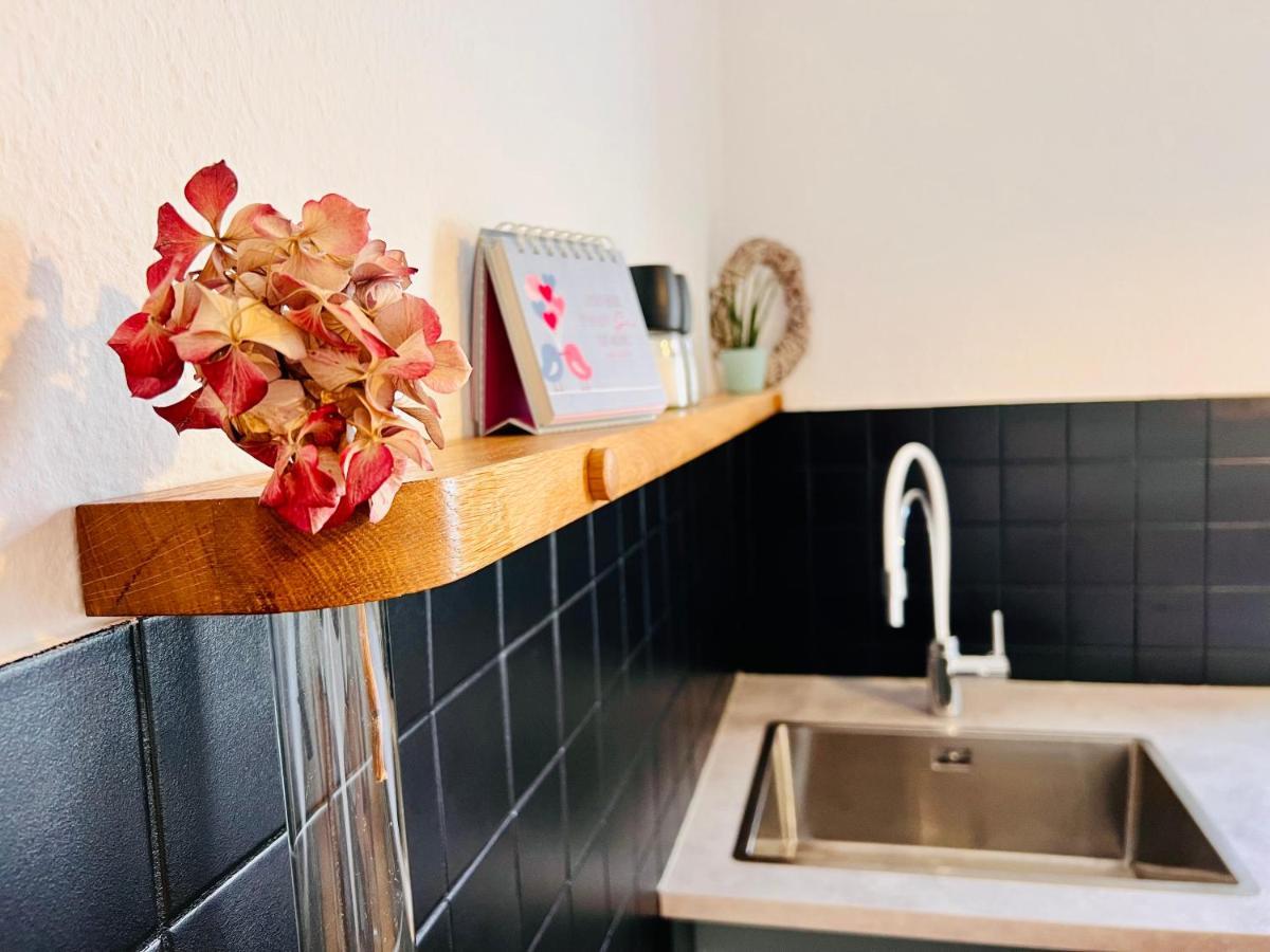 Kuschelige Helle Ferienwohnung Gotha Buitenkant foto