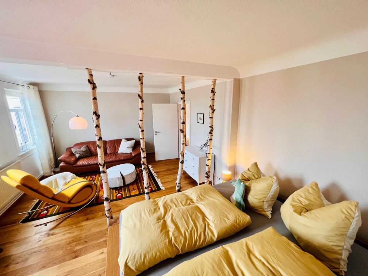 Kuschelige Helle Ferienwohnung Gotha Buitenkant foto