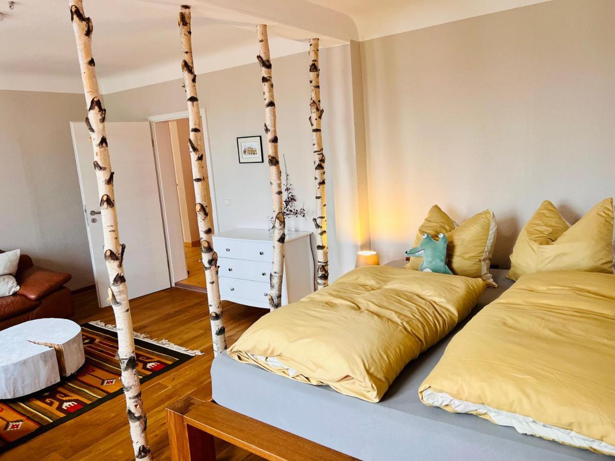 Kuschelige Helle Ferienwohnung Gotha Buitenkant foto