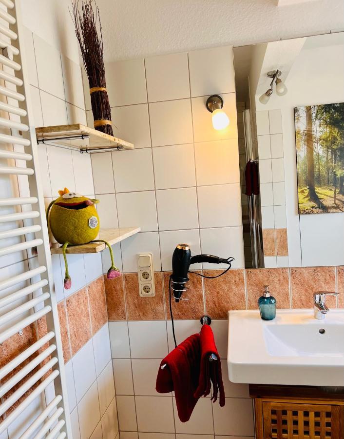 Kuschelige Helle Ferienwohnung Gotha Buitenkant foto